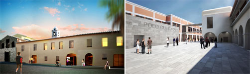 Primo lotto del polo culturale in fase di completamento Un intervento che riporta la cultura al centro della citt&agrave;