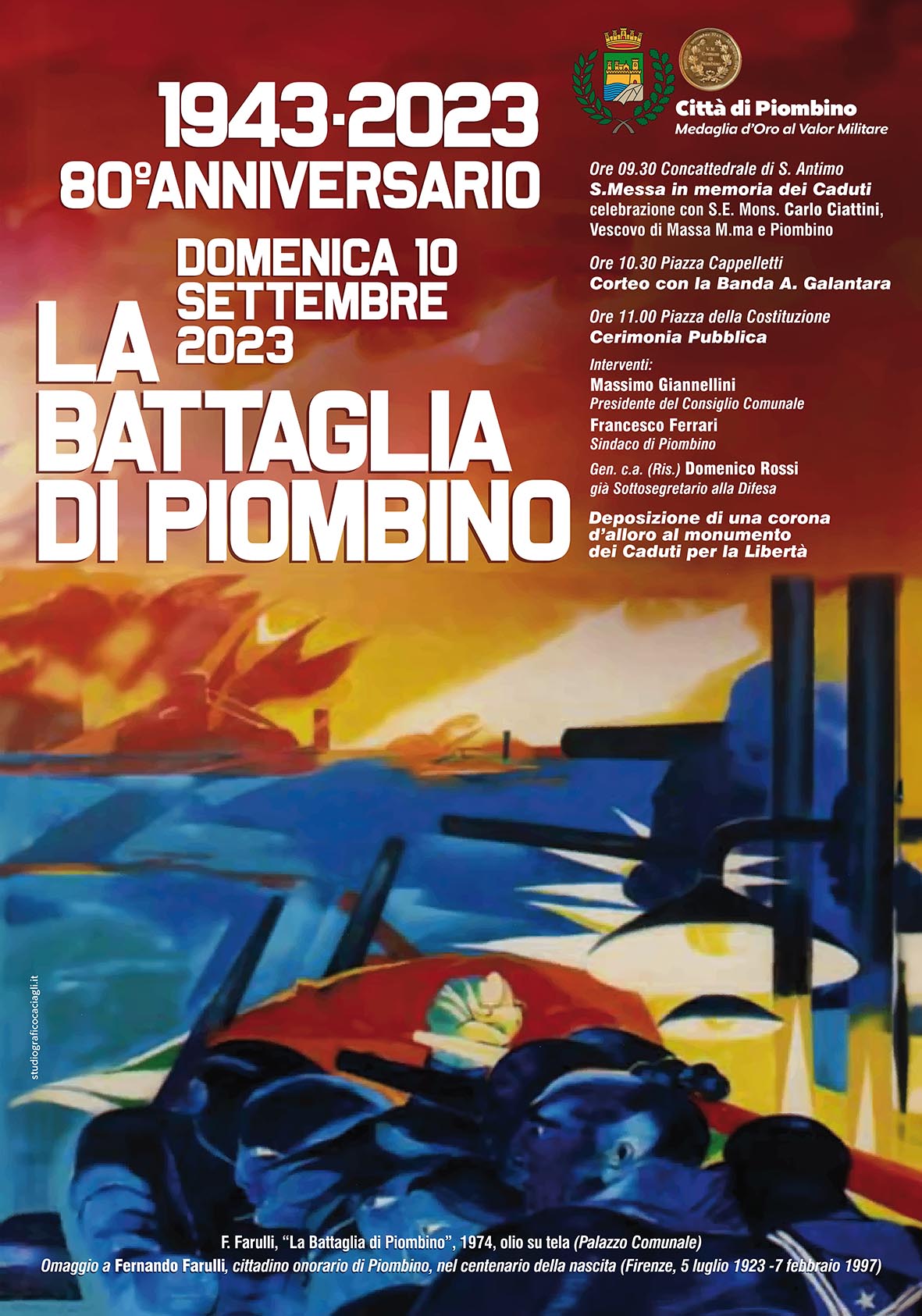 80� anniversario della Battaglia di Piombino � Domenica 10 settembre 2023