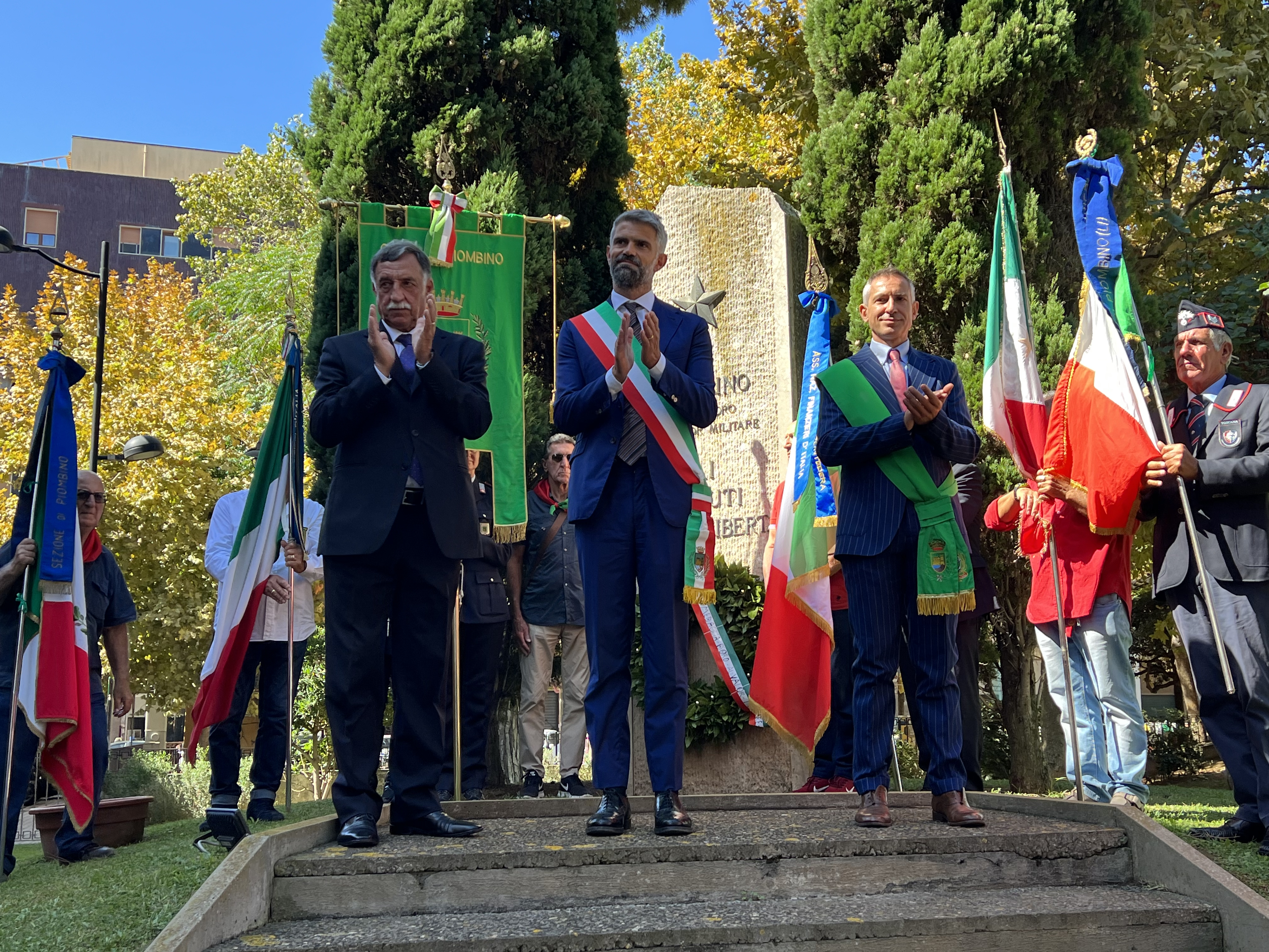 Il discorso del sindaco Francesco Ferrari in occasione dell\'ottantesimo anniversario della Battaglia di Piombino
