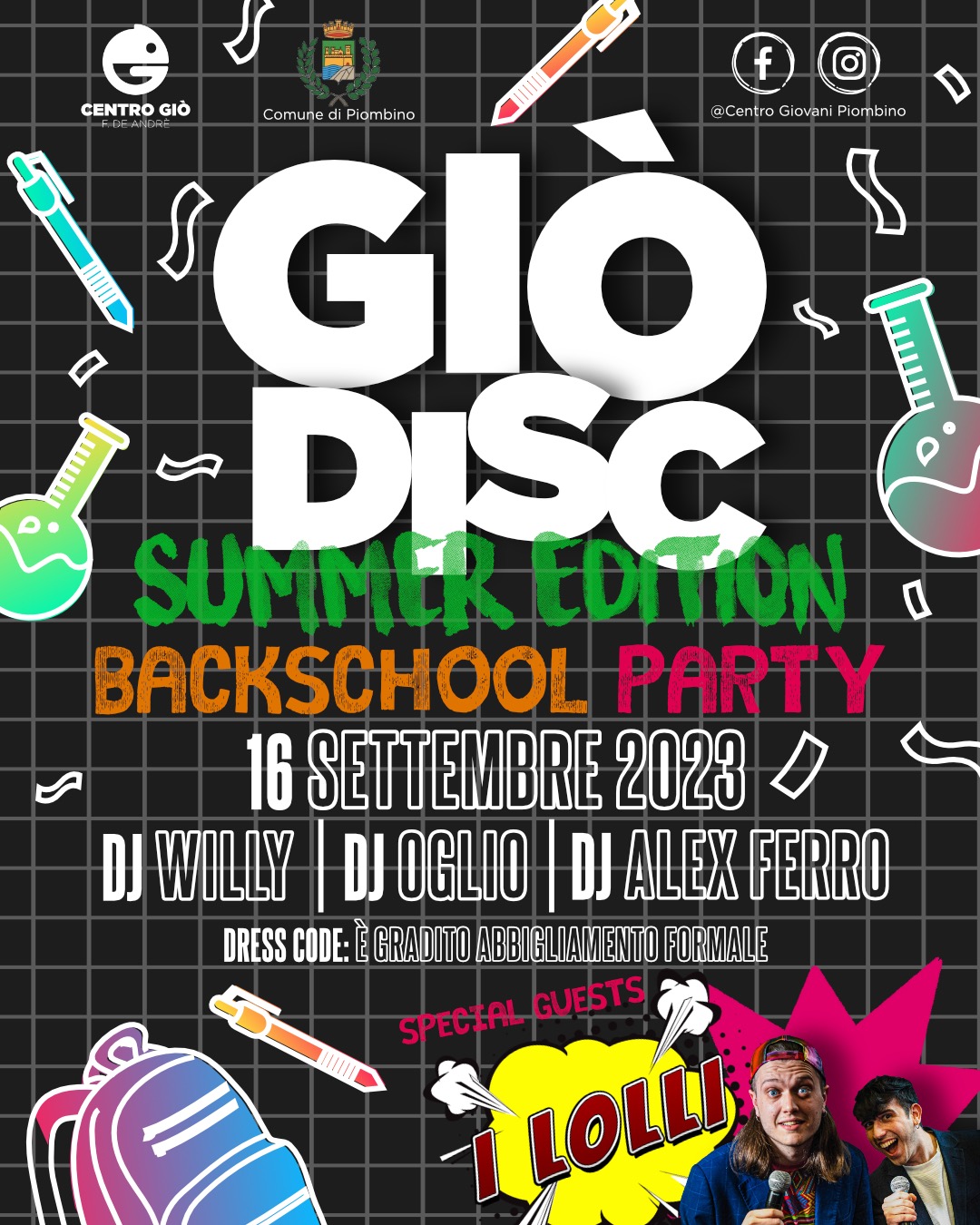 Ultimo appuntamento di Gi disc - Summer edition sulla terrazza del Centro Giovani