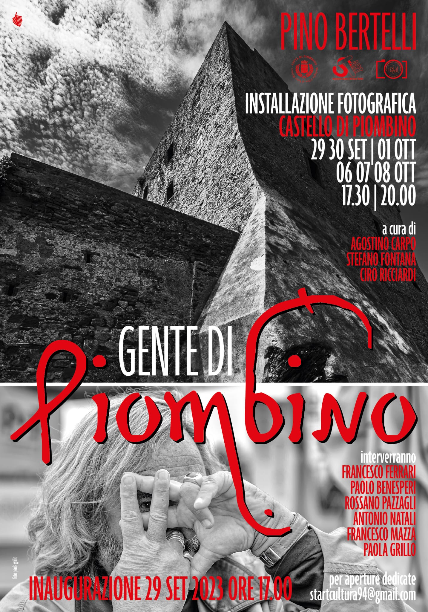 Mostra fotografica �Gente di Piombino� di Pino Bertelli