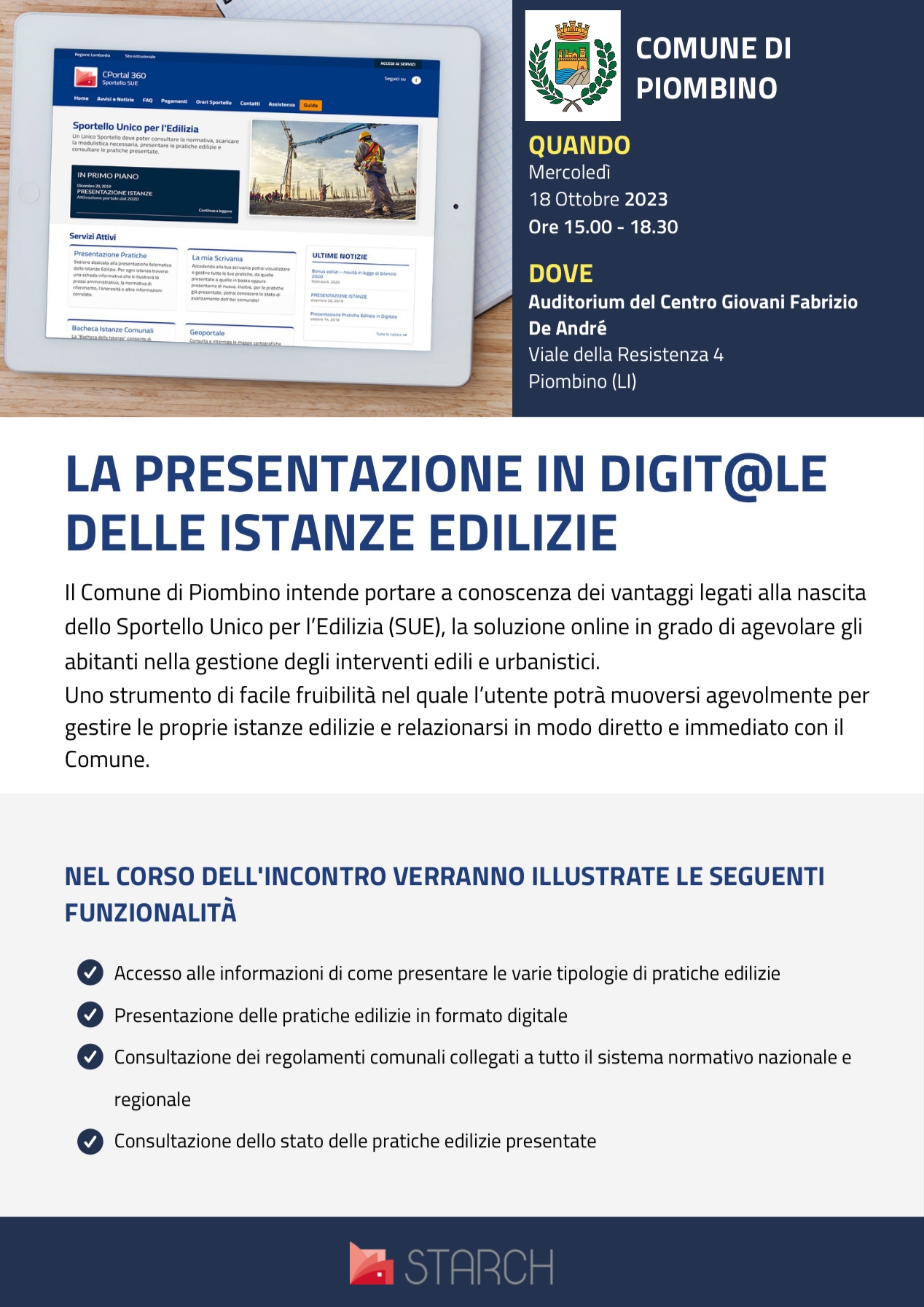 Lo Sportello unico per ledilizia diventa digitale