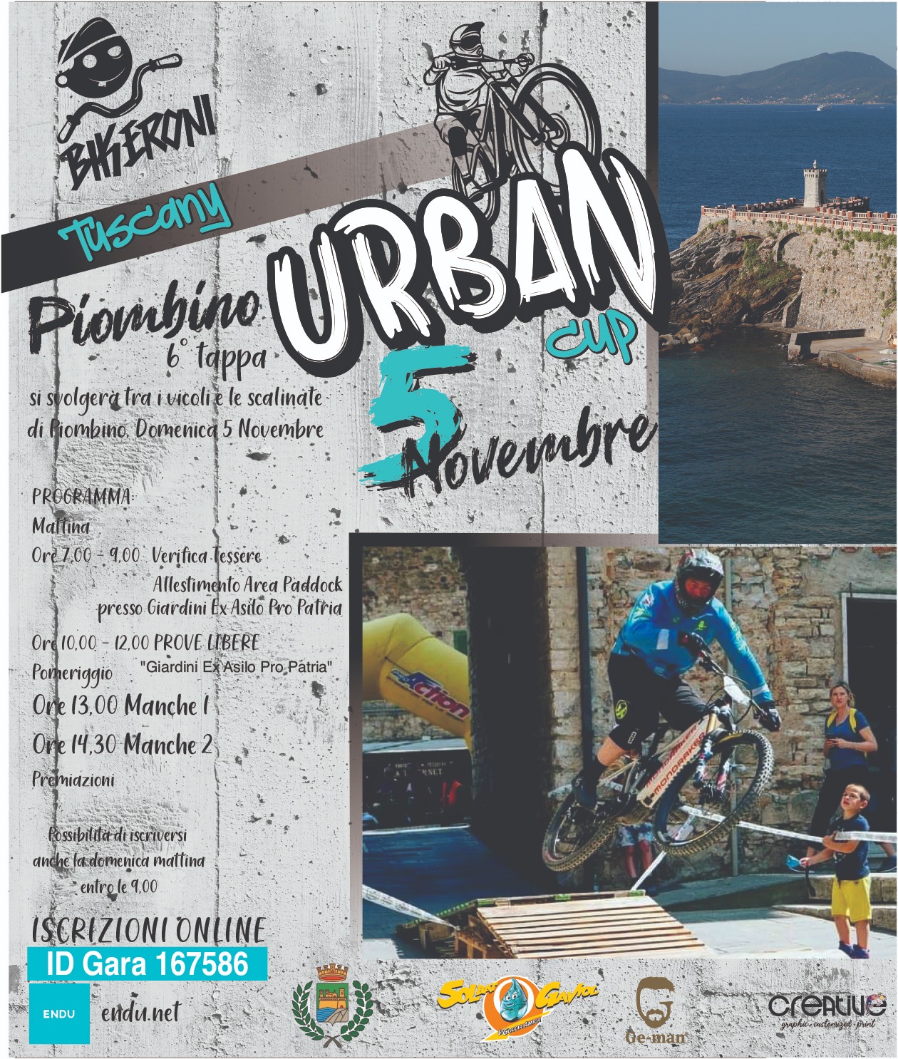 Piombino Urban Cup: domenica 5 novembre in centro a Piombino