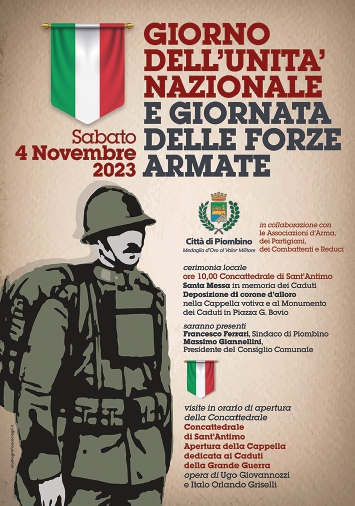 4 novembre: il Comune celebra la giornata dell�Unit� nazionale e delle Forze armate