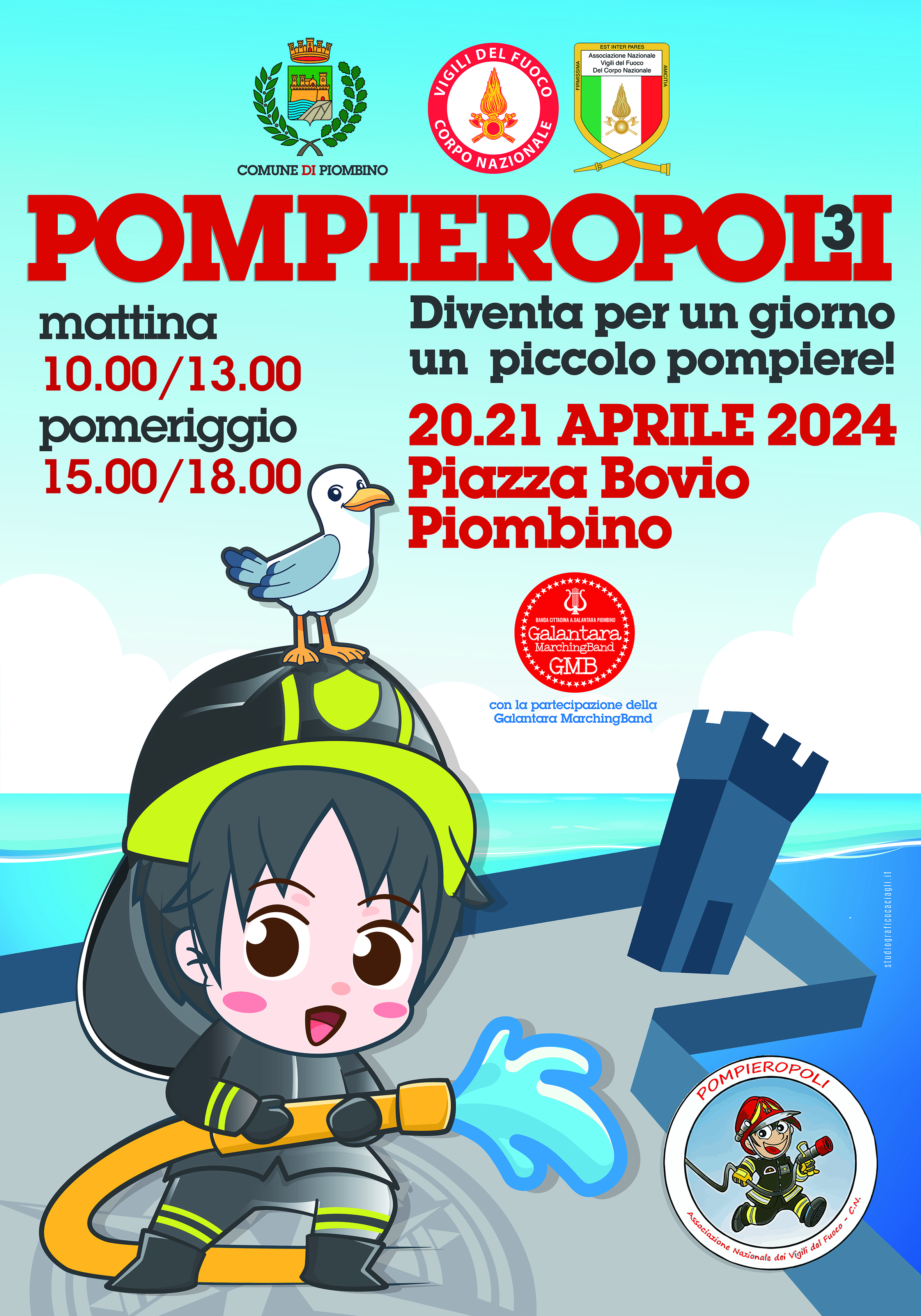 Il 20 e il 21 aprile torna �Pompieropoli