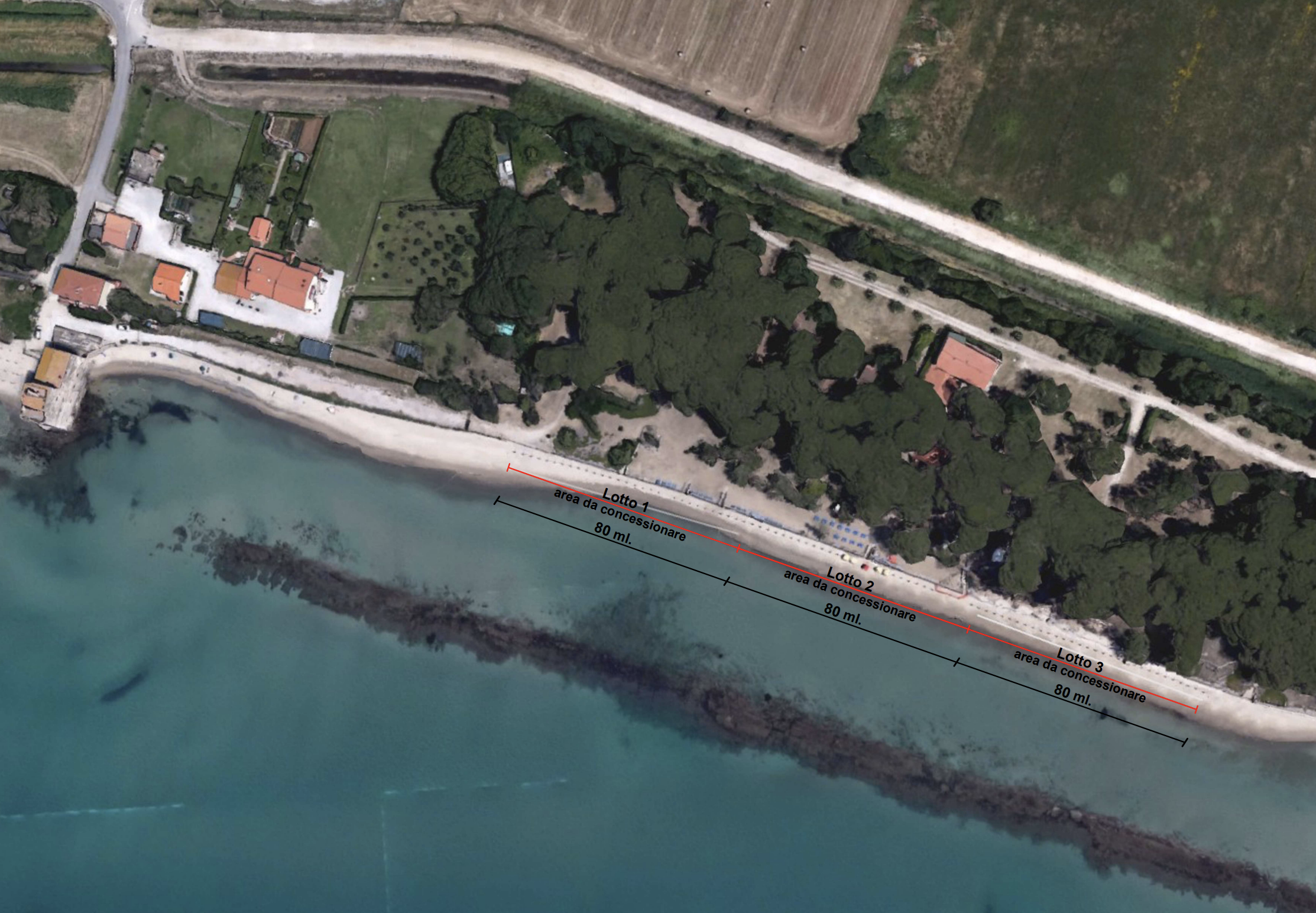 Via alla gara per tre concessioni demaniali a Torre Mozza