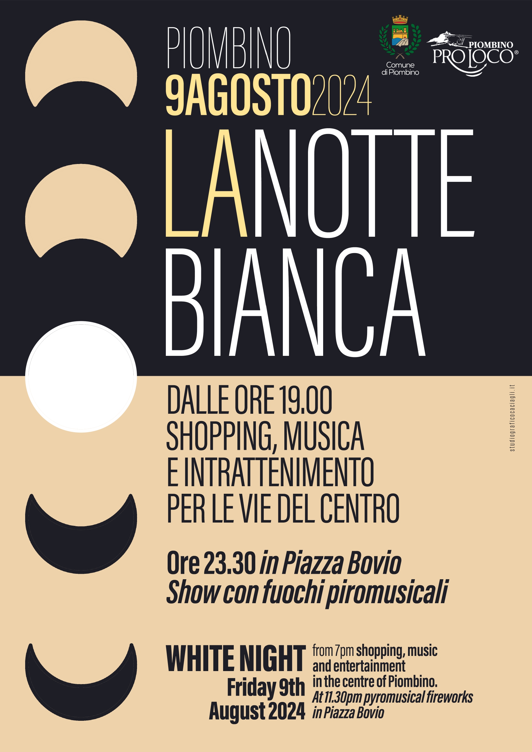 Venerd 9 agosto torna la Notte Bianca