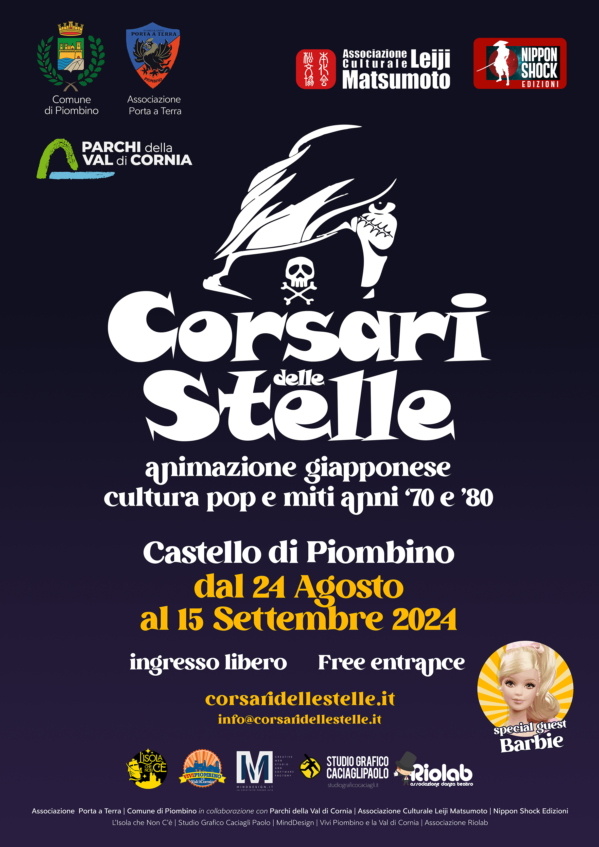 Inaugurazione� Mostra �I Corsari delle stelle - animazione giapponese, cultura pop e miti anni \'70 e \'80�