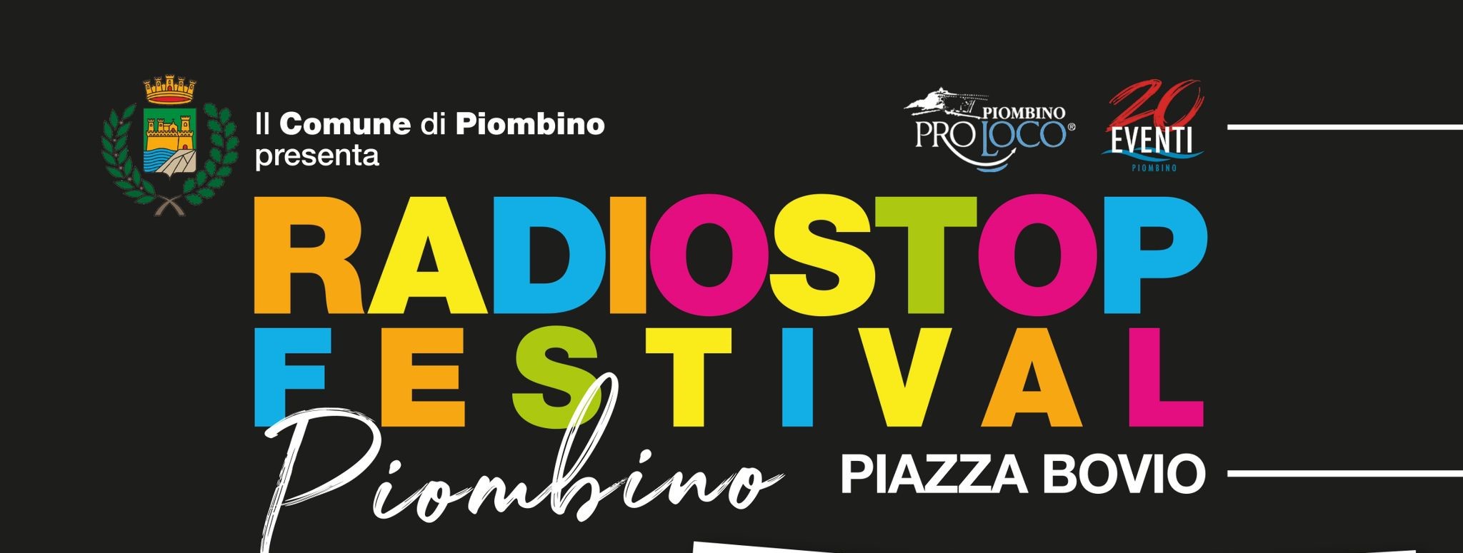 20Eventi: chiusura il 10 settembre con Radio Stop Festival  Back to school