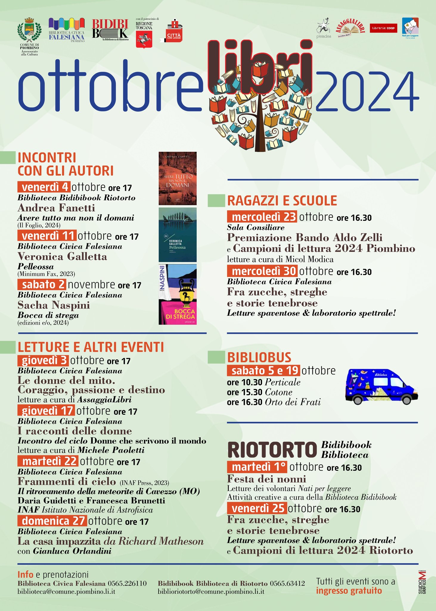 OttobreLibri: gli appuntamenti della prima settimana