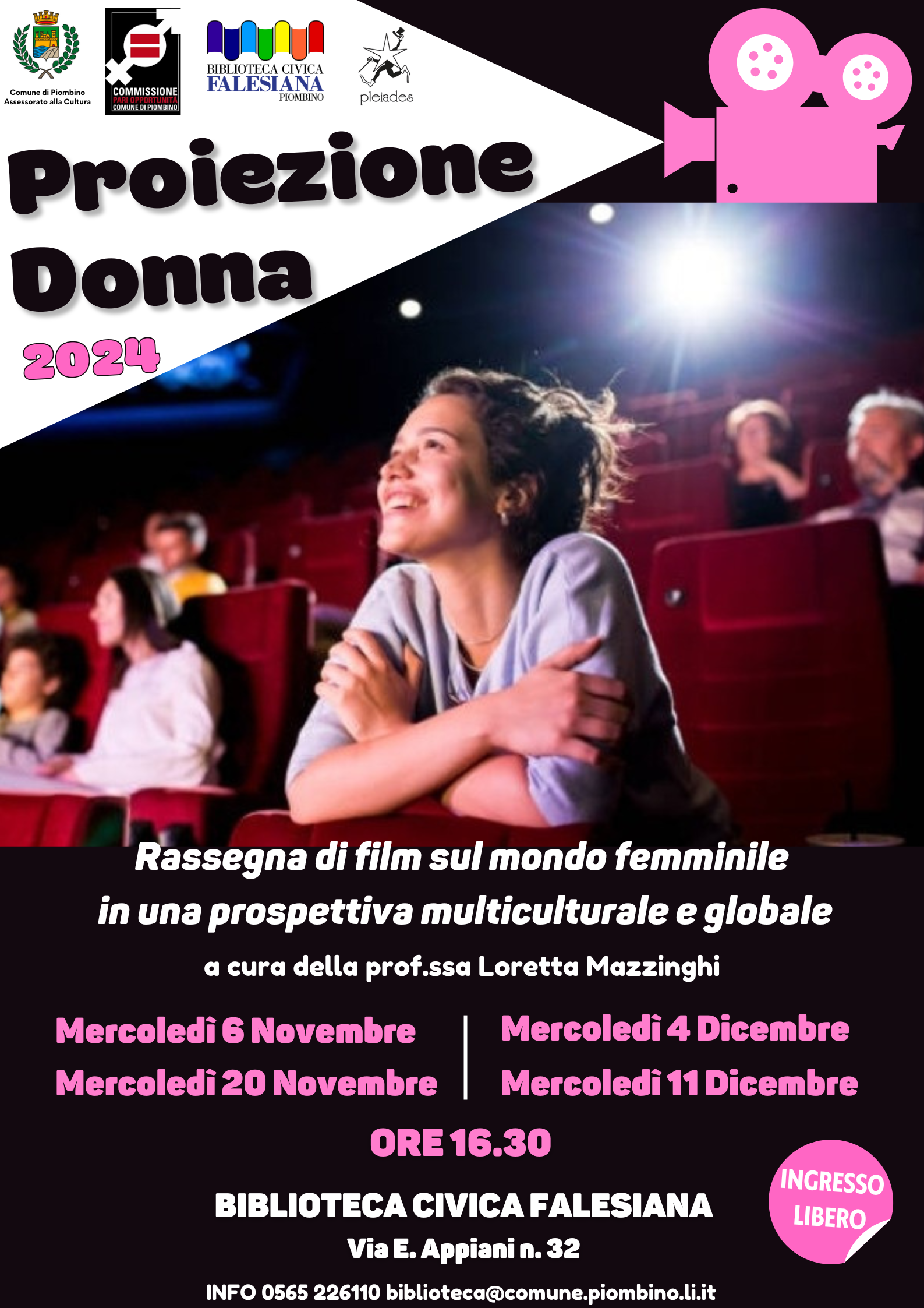 �Riparte Proiezione Donna, la rassegna di film sul mondo femminile in una prospettiva multiculturale e globale