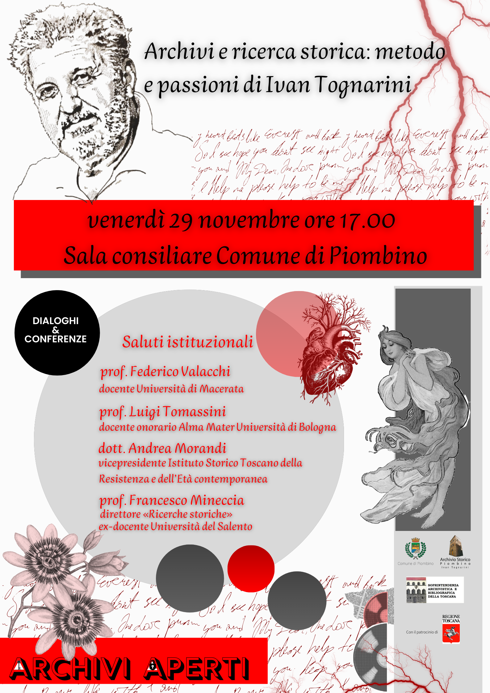 Torna Archivi Aperti con un convegno dedicato a Ivan Tognarini 