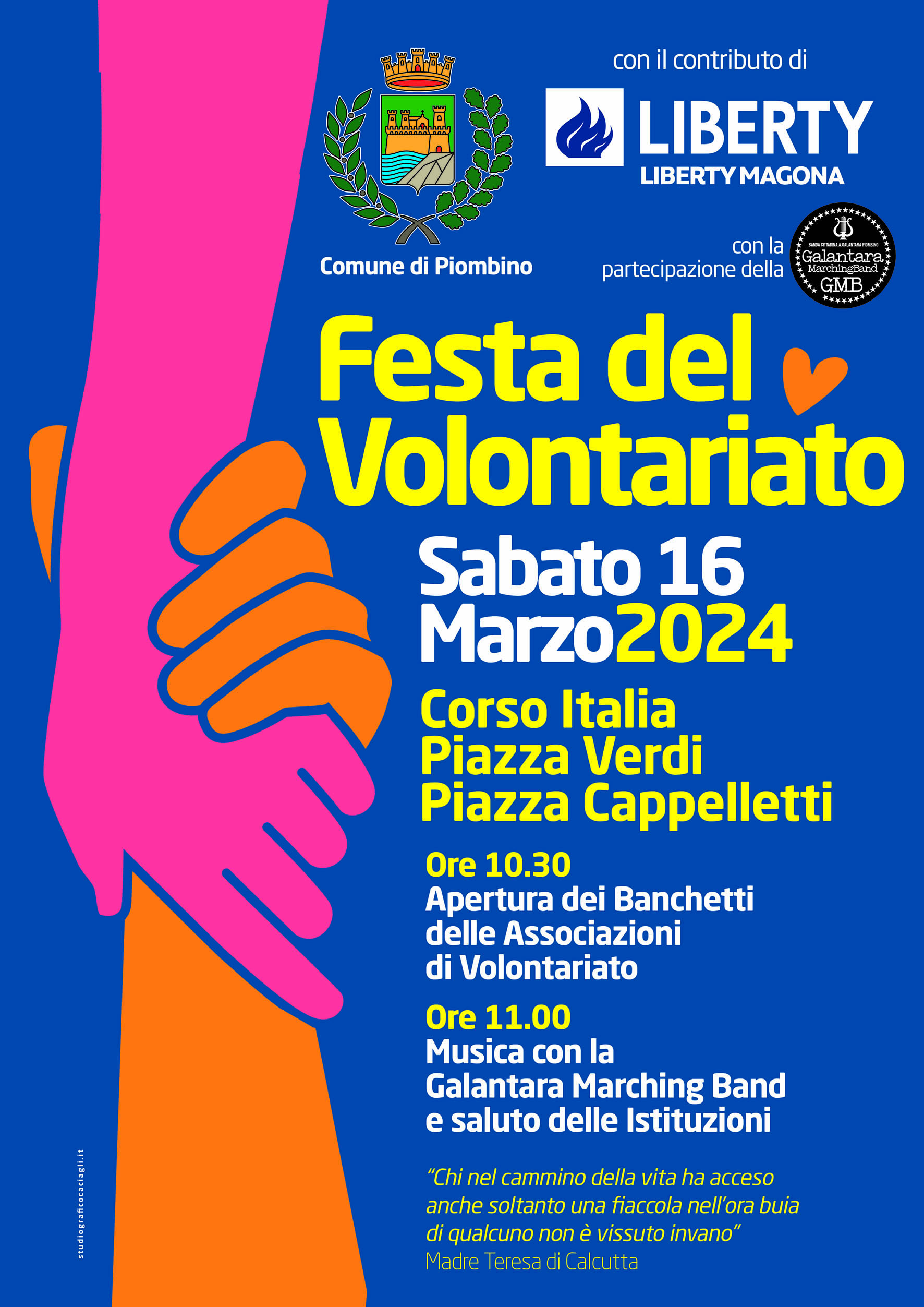 Sabato 30novembretorna la Festa del Volontariato