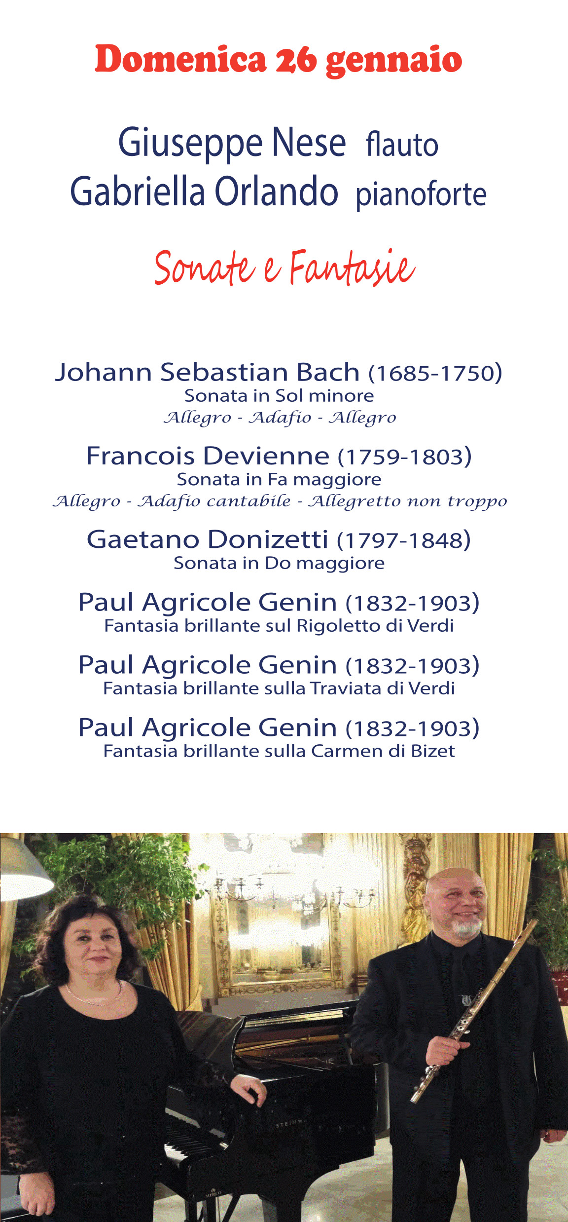Domeniche in musica: 26gennaioultimo appuntamento  