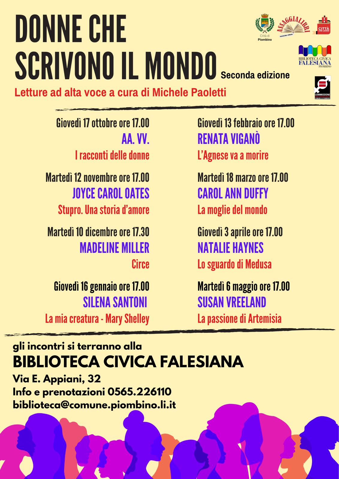 Donne che scrivono il mondo: gioved 16 gennaio \