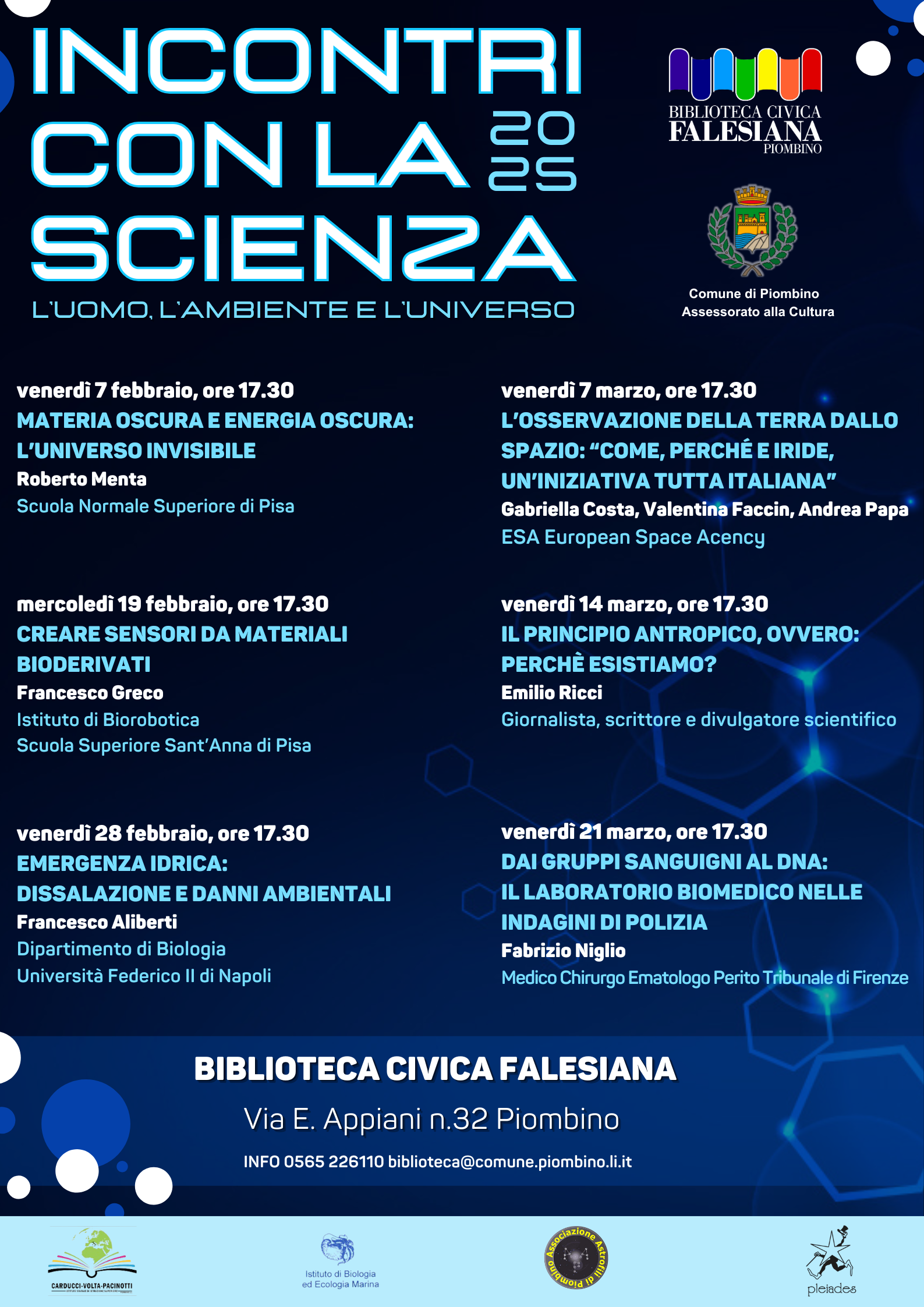 INCONTRI CON LA SCIENZA 2025 - Creare sensori da materiali bioderivati