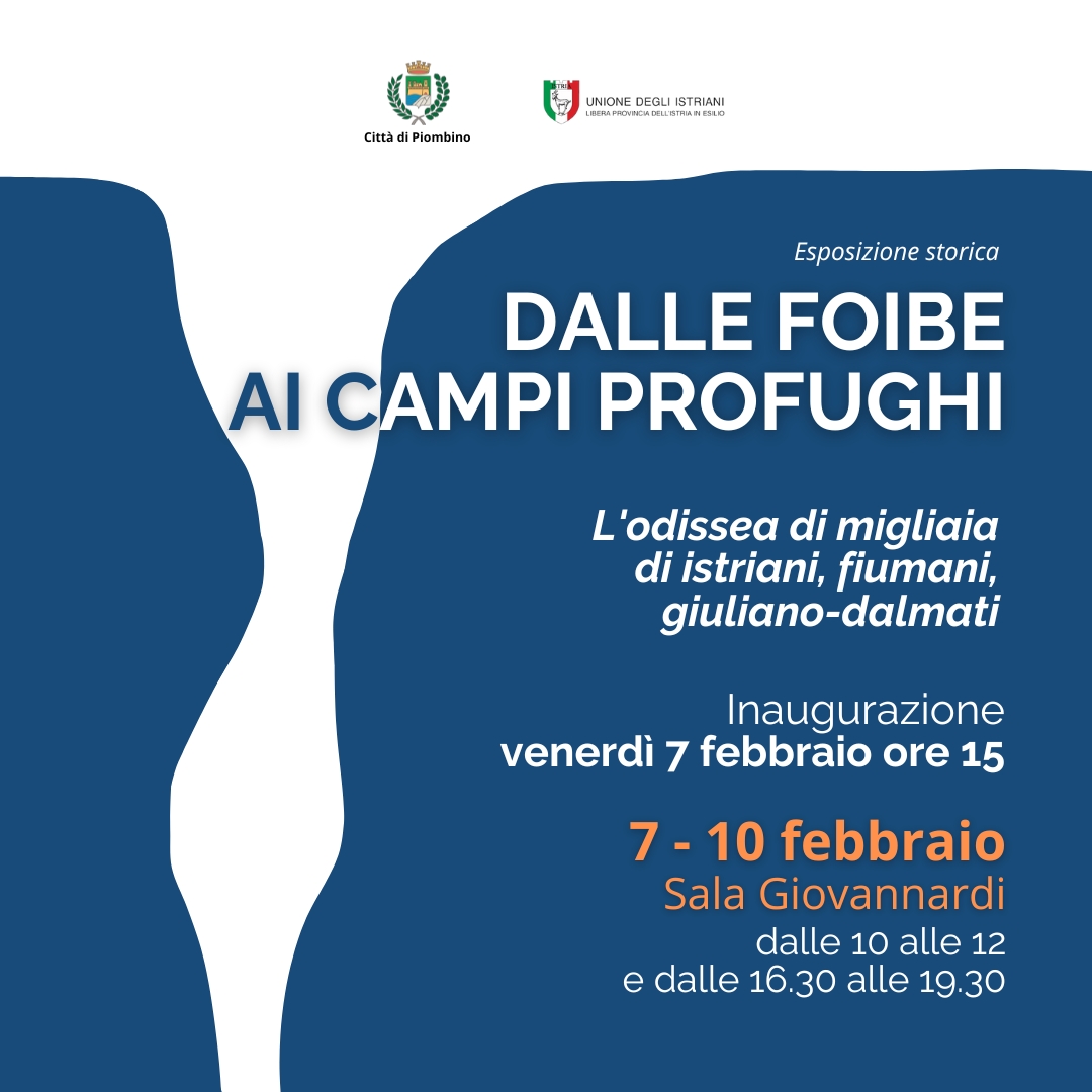 Il Comune commemora il Giorno del Ricordo con una mostra in sala Giovannardi