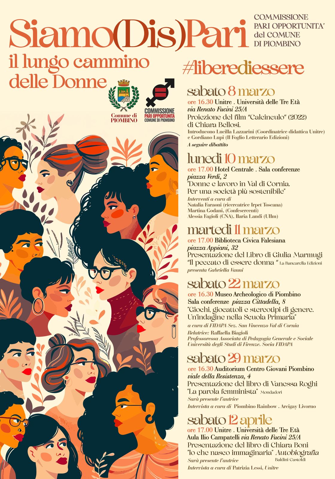 Siamo (dis)pari: via agli appuntamenti in occasione della Giornata internazionale dei diritti delle donne
