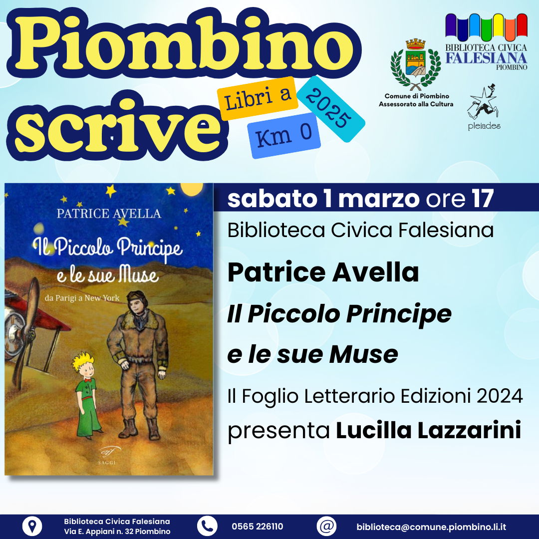 Nuovo appuntamento con Piombino scrive: libri a km 0!